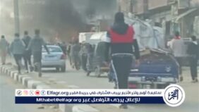 الحماية المدنية تسيطر على حريق داخل معرض اهلا رمضان بالمنيا