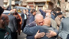 تشييع جنازة نجل نائب رئيس الجمهورية الأسبق ببنها