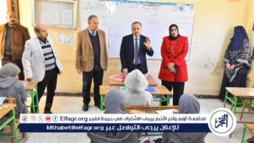 تفاصيل الزيارة المفاجئة لمحافظ أسيوط لمدرسة السيدة عائشة الإعدادية بنات بحي شرق