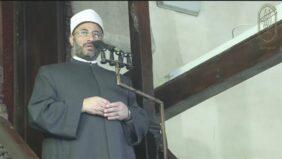 خطيب الجامع الأزهر:لا نقبل تقسيم  قضية فلسطين  إلى قضايا متعددة فهي قضية واحدة