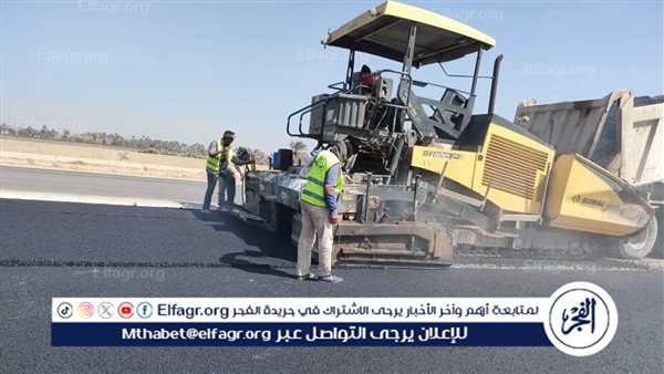 أبوالنصر يشدد على إنهاء أعمال ازدواج الطريق الزراعي أسيوط ـ ديروط