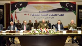رئيس أركان حرب القوات المسلحة يشهد الجلسة الإفتتاحية لإجتماعات اللجنة العسكرية الليبية المشتركة (5+5) التى تستضيفها مصر