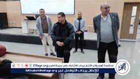 رئيس جامعة أسيوط الجديدة التكنولوجية يتابع إنتظام العملية التعليمية بالجامعة فى أول أيامها