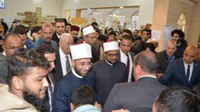 وزير الأوقاف يزور جناح الأزهر الشريف بمعرض القاهرة الدولي للكتاب