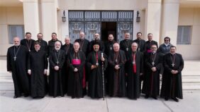 لقاء مجلس البطاركة والأساقفة الكاثوليك بمصر مع غبطة الكاردينال جان مارك أفيلين رئيس أساقفة مرسيليا