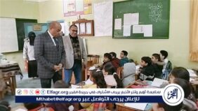 وكيل تعليم الدقهلية يتفقد مدارس شرق المنصورة..صور