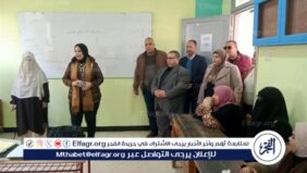 استعدادا لمبادرة   مدرستي تكتب وتقرأ بطلاقة   مدير تعليم مطروح تتابع ورش العمل لمعلمي اللغة العربية