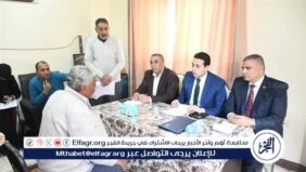 لقاءات دورية لخدمة المواطنين بالفيوم
