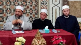 وكيل وزارة الأوقاف بالفيوم يلتقي أئمة وعاملي إدارة طامية أول