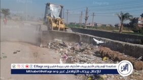 رفع 105 طن مخلفات بمركز أبنوب في أسيوط