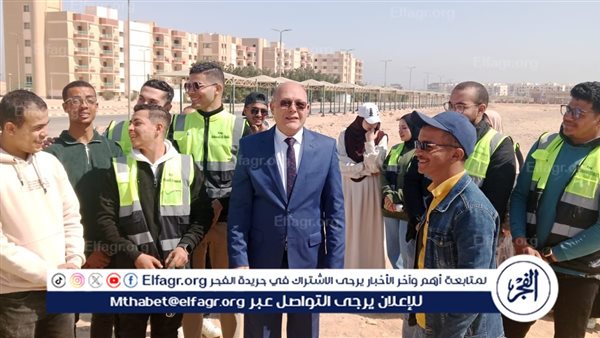 رئيس جامعة سوهاج يتفقد العمل الميداني للمشروع المساحى لطلاب نظم المعلومات الجغرافية
