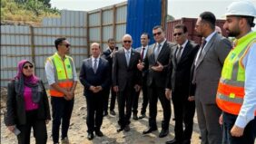 وزير الإسكان يتفقد محطة معالجة مياه تنفذها شركة  مدكور  المصرية
