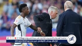 أنشيلوتي ينفجر غضبًا في وجه فينيسيوس