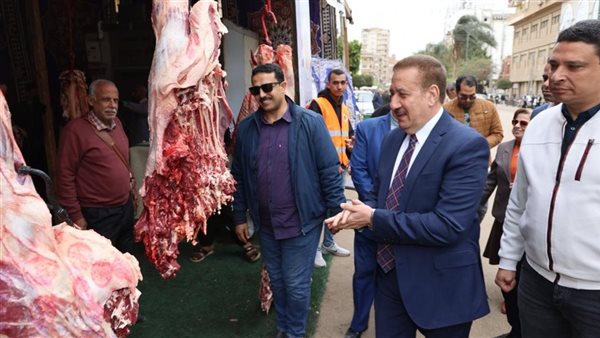 محافظ المنوفية يفتتح معرض   مبادرة مع الناس   لبيع اللحوم بأسعار مخفضة لتلبية احتياجات المواطنين
