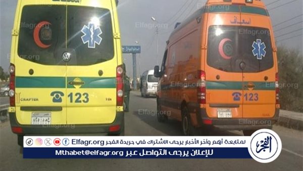مصرع شخص وإصابة 8 في حادث تصادم أتوبيس بطريق الفيوم الصحراوي