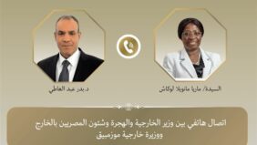 لبحث ترتيبات انعقاد قمة الاتحاد الأفريقي المقبلة.. وزير الخارجية يجري اتصالا مع وزيرة خارجية موزمبيق