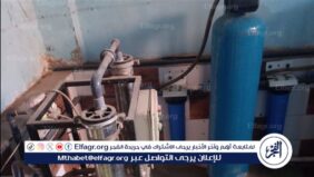 إغلاق محطة لتعبئة المياه الجوفية من مصدر مجهول فى أجا بالدقهلية