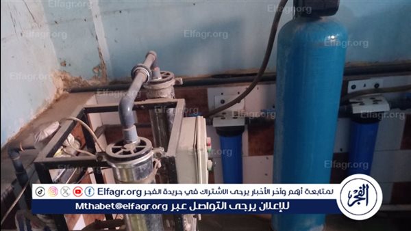 إغلاق محطة لتعبئة المياه الجوفية من مصدر مجهول فى أجا بالدقهلية