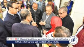 زيارة مفاجئة لمحافظ أسيوط لعيادة التأمين الصحي بمجمع المصالح بحى شرق