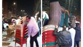 محافظ الجيزة يطّلع على جهود شرطة المرافق في رفع 73 ألف إشغال