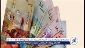 سعر الدينار الكويتي لحظة بلحظة في البنك المركزي المصري