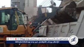 حملة مكبرة لرفع المخلفات الصلبة وبلدية بـ قرى مركز أبوتيج فى أسيوط