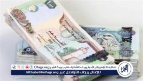 سعر الدرهم الإماراتي في البنك المركزي المصري اليوم الجمعة 7/2/2025