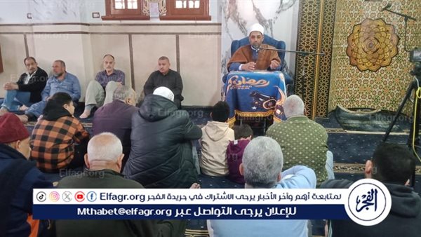 عقب جولته التفقدية لمساجد الرمل.. وكيل أوقاف الإسكندرية يلقي خاطرة دعوية عن فضل الدعاء في رمضان