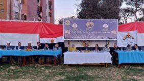 رئيس جامعة بنها يشارك طلاب المدن الجامعية حفل إفطار رمضان - صور