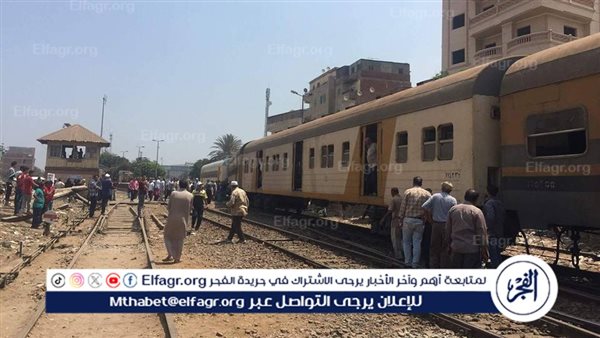 حادث قطار طنطا.. قرار عاجل من السكة الحديد بشأن تيسير حركة القطارات
