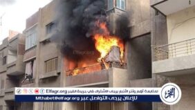 السيطرة على حريق هائل بمنطقة المدابغ في الفيوم
