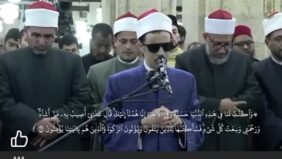 لليوم الثاني.. الطالب الأزهري محمد حسن يؤم المصلين بالجامع الأزهر