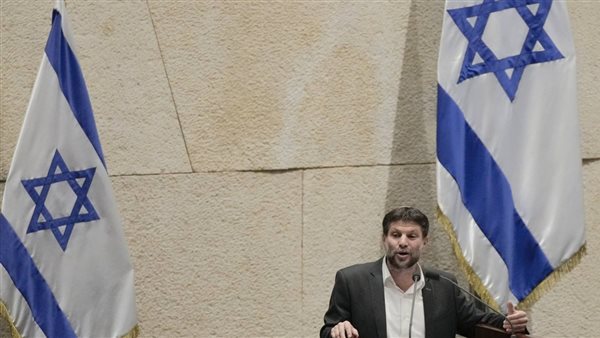 وزير المالية الإسرائيلي بتسلئيل سموتريتش: ماضون قدما في تشجيع الفلسطينيين على الهجرة